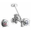 CHICAGO FAUCETS 782-VBISCP CONCEALED HOT AND COLD WATER SINK