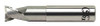 OSG 20231400 3/4" DIAM 2 FLUTE SINGLE END SOLID CARBI