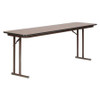 CORRELL ST1860PX-01 3/4" HIGH PRESSURE FOLDING SEMINAR TABLE