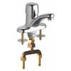 CHICAGO FAUCETS 3400-TABCP SINGLE SUPPLY METERING SINK FAUCET