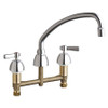 CHICAGO FAUCETS 201-AE29XKABCP KITCHEN SINK FAUCET W/O SPRAY