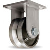 HAMILTON R-MD-84FVH RIGID CASTER,MD 8X4 FS V-GROOVED