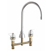 CHICAGO FAUCETS 201-AGN8AE3-1000AB CONCEALED KITCHEN SINK FAUCET