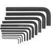 BONDHUS 12391 SET 11 HEX KEY SET SHORT