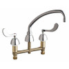 CHICAGO FAUCETS 201-A317VPCABCP KITCHEN SINK FAUCET W/O SPRAY