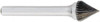 OSG 950-7500-60 CONE BUR,60,19.00MM,SINGLE END
