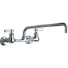 CHICAGO FAUCETS 540-LDL12VPAABCP SERVICE SINK FAUCET