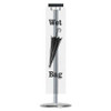 TENSABARRIER 52391-1S-US WET UMBRELLA BAG HOLDER SATIN ALUMINUM