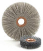 BRUSH RESEARCH MFG. CY4600AO 4" OD, 1/2" ARBOR HOLE, CRIMPED ABRASIVE