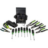 GREENLEE TEXTRON 0159-24 ELECTRICIANS TOOL 16 PC KIT, METRIC