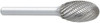 OSG 806-6250 OVAL BUR SE,RADIUS END,5/8",CARBIDE