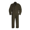 RED KAP CT10BN RG 48 MNS L/S BROWN ACTION BACK