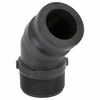 BANJO CORPORATION 200F45 2 45 MALE ADAPTER - 2 MALE THREAD WT