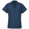 RED KAP TP23NV SS L WMNS SS NAVY POPLIN SMOCK