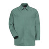 BULWARK KEW2VG RG M WORK COAT EXCEL - FR 9OZ VIS GREEN