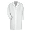 RED KAP KP38WH RG 4XL MENS LAB COAT W/GRIPPER