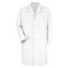 RED KAP KP14WH RG 54 MENS WHITE LAB COAT 80/20