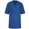 RED KAP WP10RB RG L UNISEX WRAP-ROYAL BLUE POPLIN