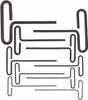 BONDHUS 15438 10 PIECE LOOP T-HANDLE HEX KEY SET