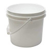 GRAINGER GLOBAL SOURCING ROP2135-WP PAIL 3.5 GAL. PLASTIC HANDLE WHITE