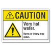 LYLE LCU3-0028-RD_10x7 CAUTION SIGN SELF-ADHESIVE VINYL 7 IN H