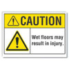 LYLE LCU3-0030-RD_10x7 CAUTION SIGN SELF-ADHESIVE VINYL 7 IN H