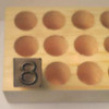 YOUNG BROS. STAMP WORKS, INC. 06091 8 HAND STAMP 2-5/8 SHANK L STEEL