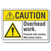 LYLE LCU3-0032-RA_10x7 CAUTION SIGN RECYCLED ALUMINUM 7 IN H