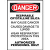 ACCUFORM SIGNS LCAW112VSP DANGER LABEL 5 H X 3-1/2 W VINYL PK5