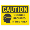 LYLE LCU3-0169-RD_5x3.5 SIGN SELF-ADHESIVE VINYL 3-1/2 IN H
