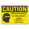 LYLE LCU3-0170-RD_10x7 CAUTION SIGN SELF-ADHESIVE VINYL 7 IN H