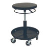 SHOPSOL 1010302 WELDING STOOL,ROUND PEDESTAL,BLACK,21"H
