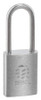 BEST 41B770L PADLOCK, 7/8 IN,RECTANGLE,SILVER