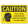 LYLE LCU3-0181-RD_5x3.5 SIGN SELF-ADHESIVE VINYL 3-1/2 IN H