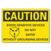 LYLE LCU3-0133-RD_10x7 CAUTION SIGN SELF-ADHESIVE VINYL 7 IN H