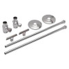 ZURN INDUSTRIES Z8806-XL-LR-LK-PC ANGLE SUPPLY STOP CHROME 2-3/4 IN L FC