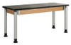 DIVERSIFIED WOODCRAFTS, INC. P8604K SCNC TABLE PHENOLIC TOP 27-39 X24X60