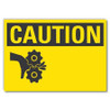 LYLE LCU3-0203-RD_7x5 CAUTION SIGN SELF-ADHESIVE VINYL 5 IN H