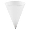 SOLO CUP COMPANY SCC 42R DISPOSABLE CONE CUP,4 1/4OZ,WHITE,PK5000