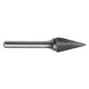 CLE-LINE C17695 1/4"X1/4" SM-2 SOLID CARB SHK STD CUT
