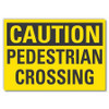 LYLE LCU3-0255-RD_14x10 CAUTION SIGN 10 H 14 W VINYL