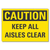 LYLE LCU3-0274-RD_7x5 CAUTION SIGN SELF-ADHESIVE VINYL 5 IN H