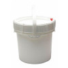 GRAINGER GLOBAL SOURCING MNG8003-WL PAIL 3.5 GAL. PLASTIC HANDLE WHITE W/LID