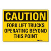 LYLE LCU3-0398-RD_7x5 CAUTION SIGN 5 IN H VINYL