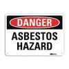 LYLE U3-1114-NP_14X10 DANGER SIGN 14 W X 10 H 0.055 THICK