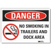 LYLE LCU4-0551-RD_14x10 NO SMOKING SIGN SELF-ADHESIVE 14 IN W