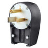 BRYANT 9550ANPB ANGLE STRAIGHT BLADE PLUG BLK/WHT 2.0 HP
