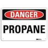 LYLE U3-1934-NP_14X10 DANGER SIGN 14 W X 10 H 0.055 THICK