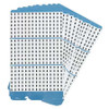 BRADY SPC ABSORBENTS PWM-B PORTA-PACK WIRE MARKERS B BLK/WHT PK10