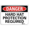 LYLE U3-1554-NP_14X10 DANGER SIGN 14 W X 10 H 0.055 THICK